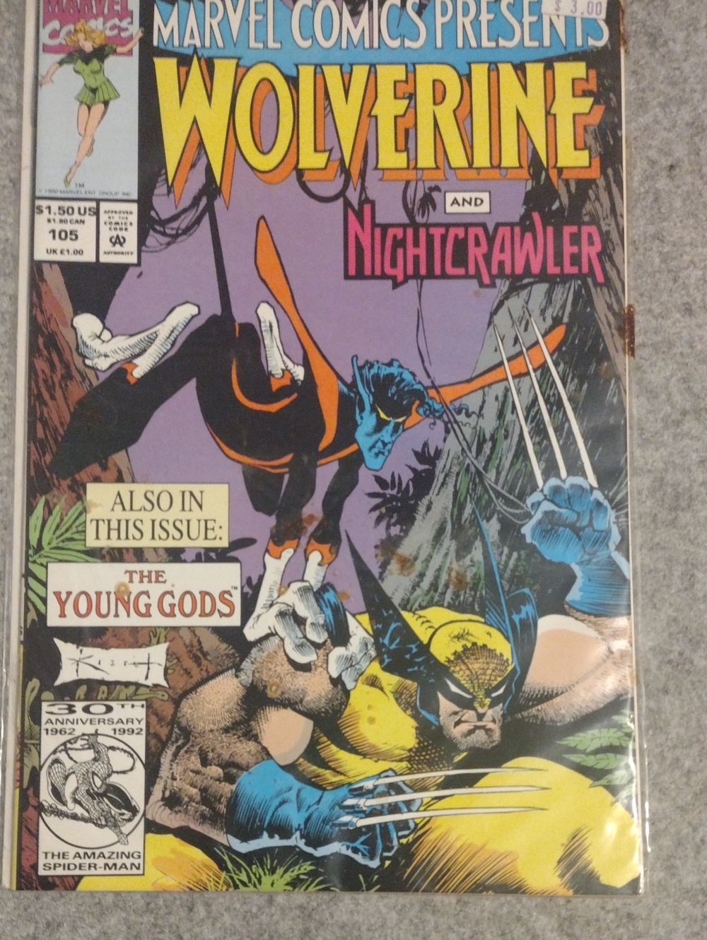 Wolverine comic cover